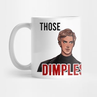 Those dimples | Aaron Warner Shatter me series Tahereh Mafi Mug